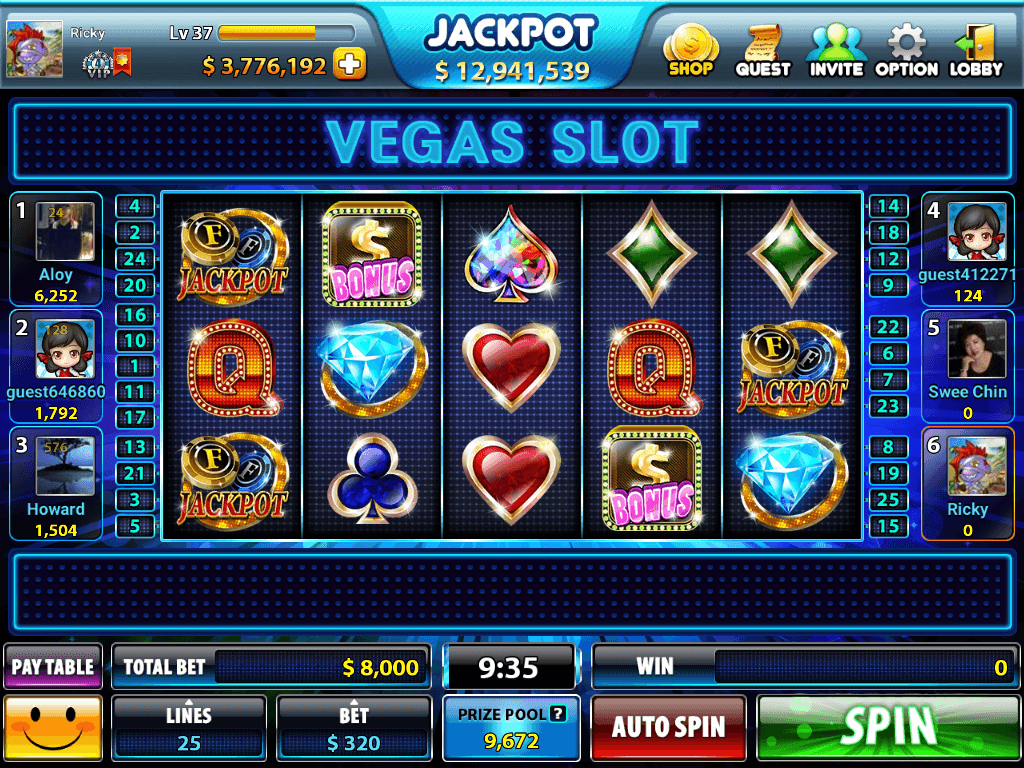 las vegas slot return by casino